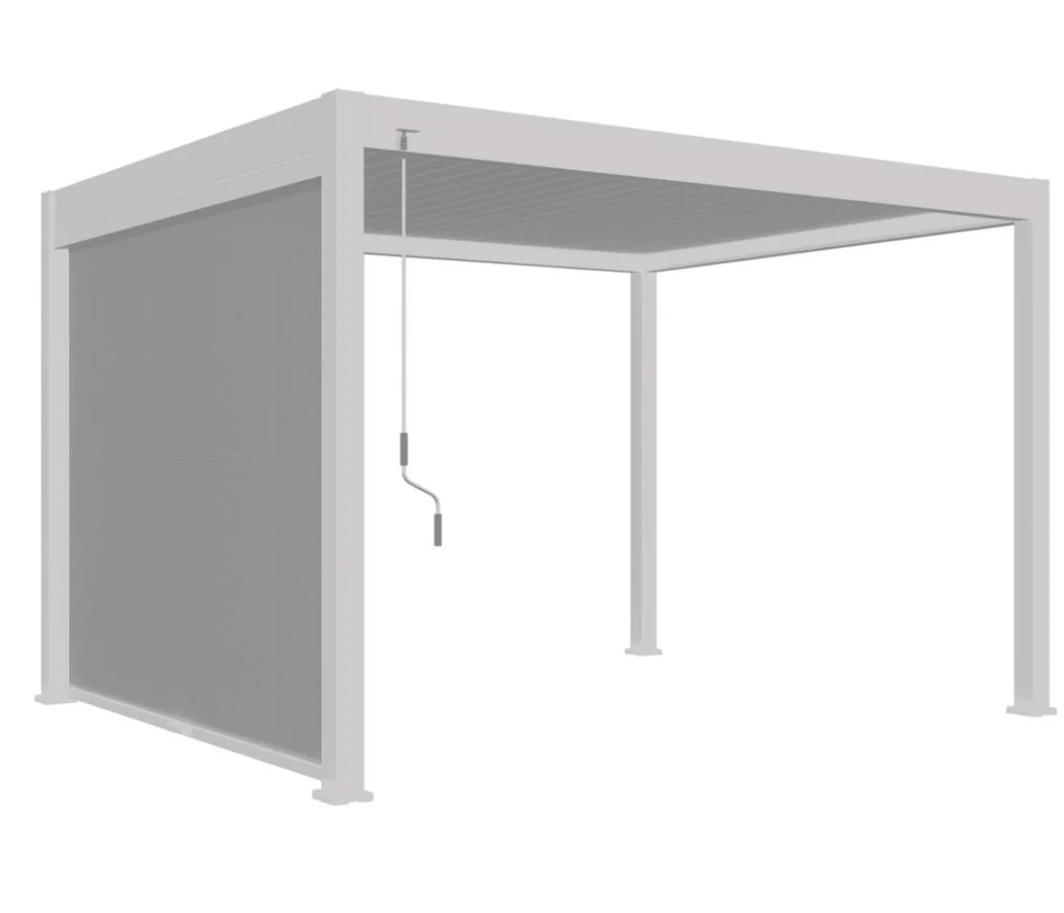 Weide Sonnenrollo für Deluxe Pergola, ca. B265 cm