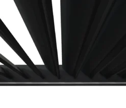 Weide Wand-Pergola LED E-Deluxe Plus 4x6, ca. B600/H255/T400 cm