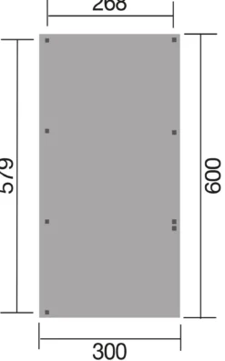 Weka Carport 606 A