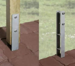 Weka Carport H-Anker-Set 8