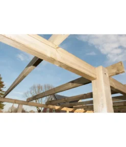 Weka Carport 617, ohne Dacheindeckung