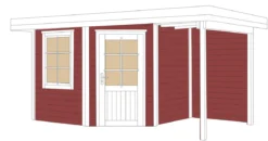Weka Designhaus 213 A Gr.1, ca. B442/H237/T278 cm
