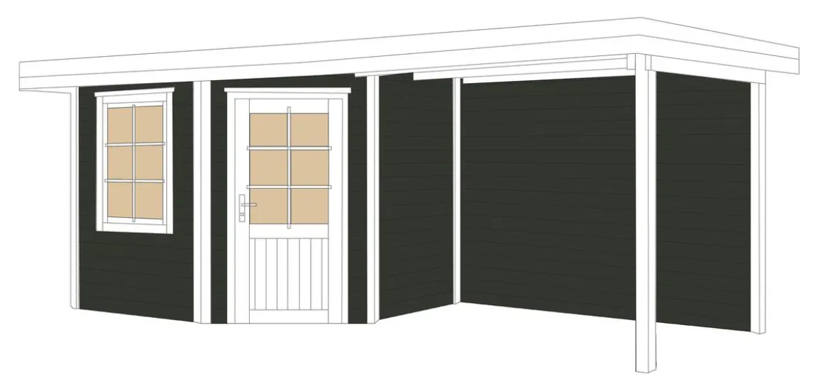 Weka Designhaus 213 B Gr.1, ca. B586/H237/T278 cm