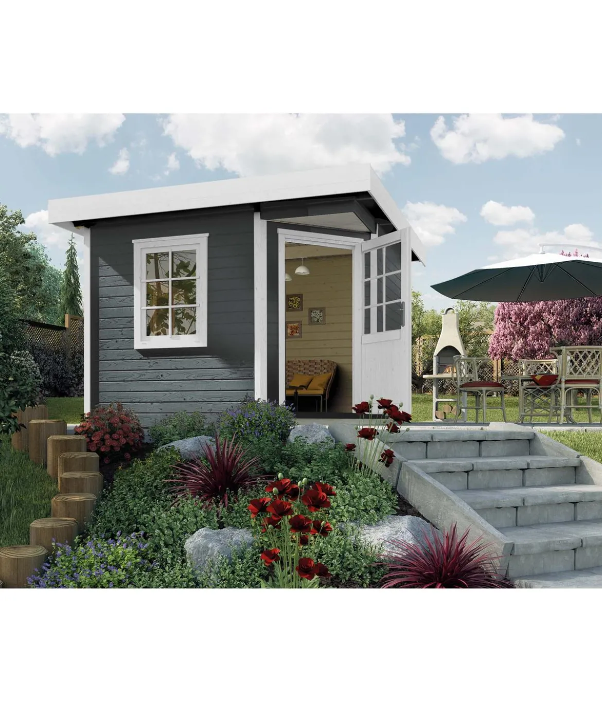 Weka Designhaus 213+ Gr. 1, ca. B278/H259/T278 cm