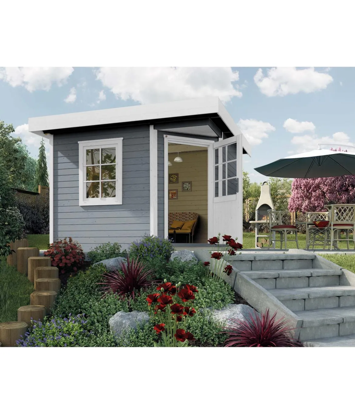 Weka Designhaus 213+ Gr. 1, ca. B278/H259/T278 cm