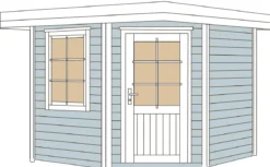 Weka Designhaus 213 Gr.1, ca. B278/H237/T278 cm