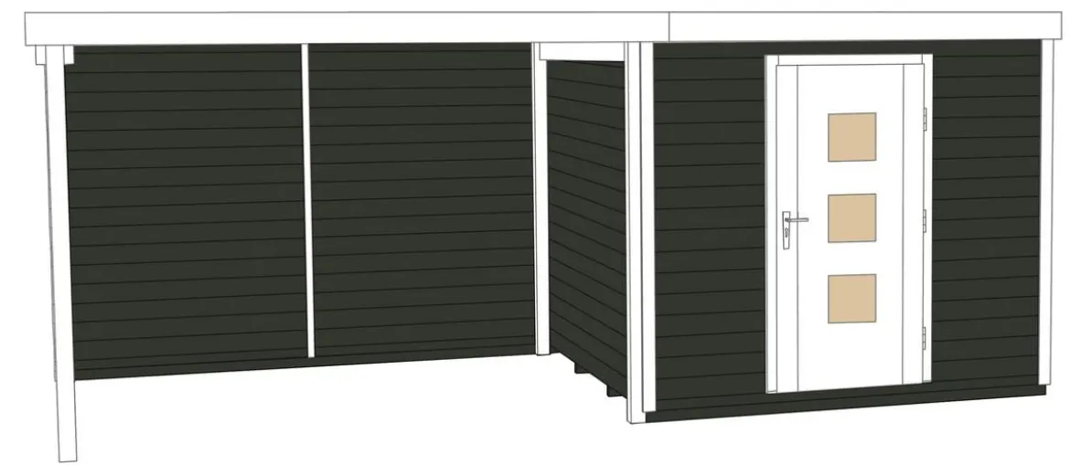 Weka Designhaus wekaLine 413 B Gr.2, ca. B610/H244/T310 cm