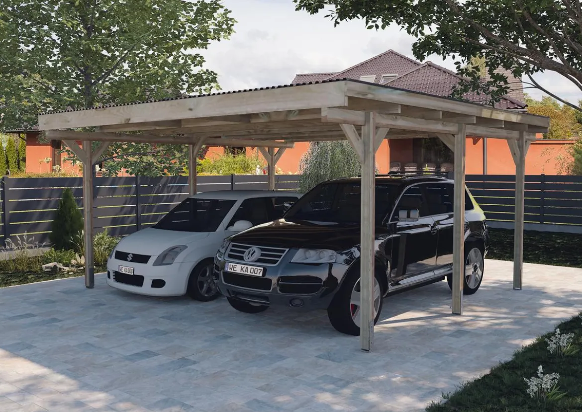 Weka Doppelcarport 616