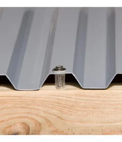 Weka Doppelcarport 618, mit Stahldach