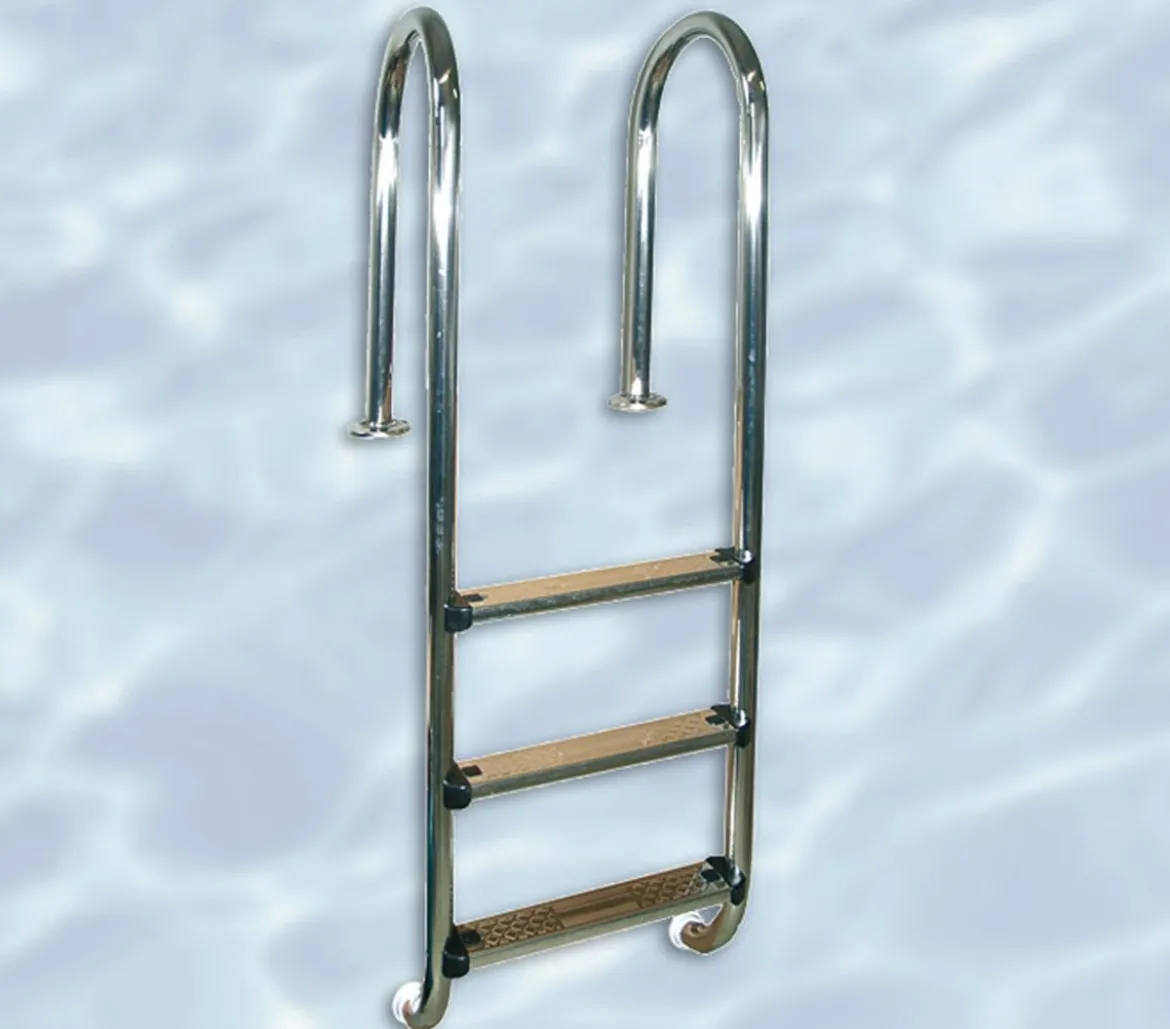 Weka Edelstahl-Einhängeleiter für Pools