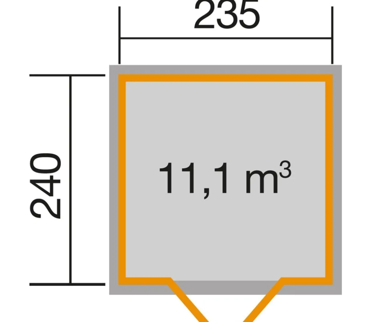 Weka Gartenhaus 219