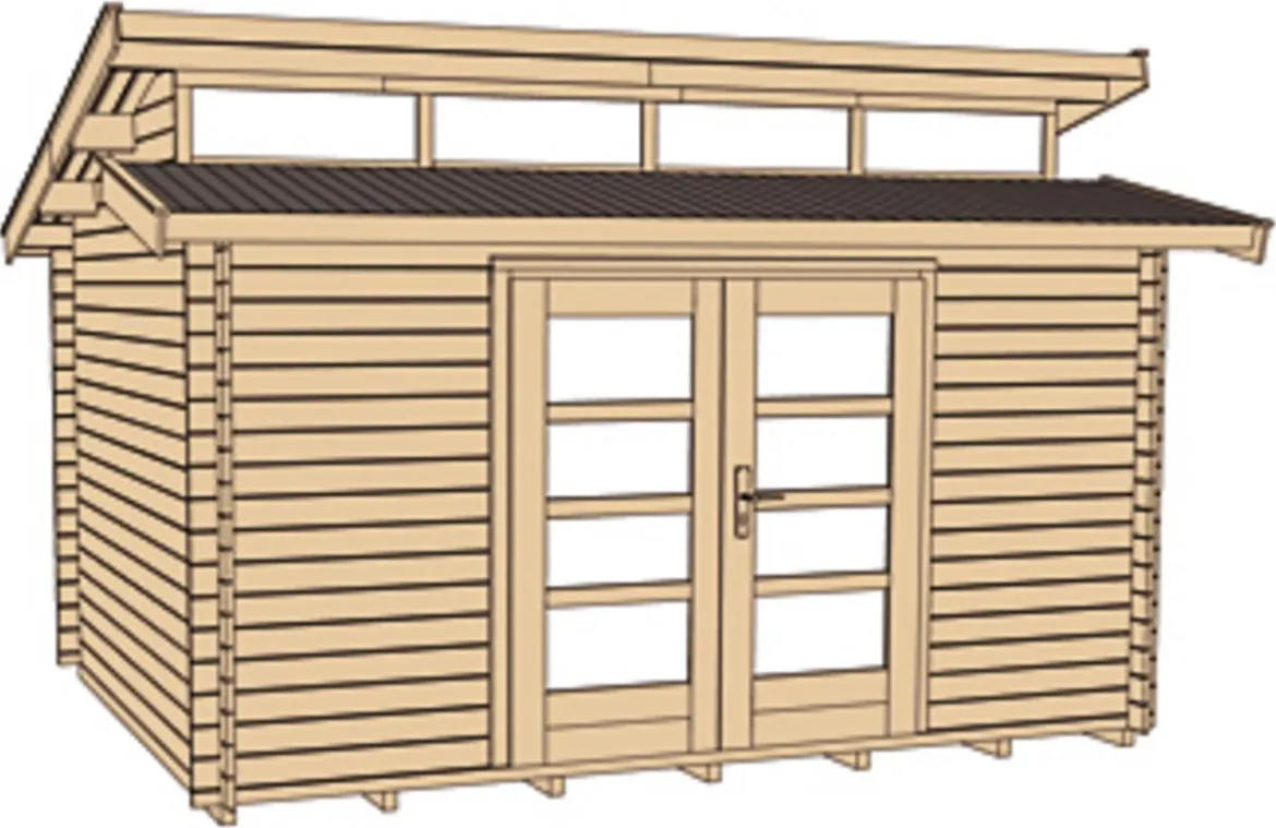 Weka Gartenhaus 158