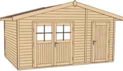Weka Gartenhaus 261