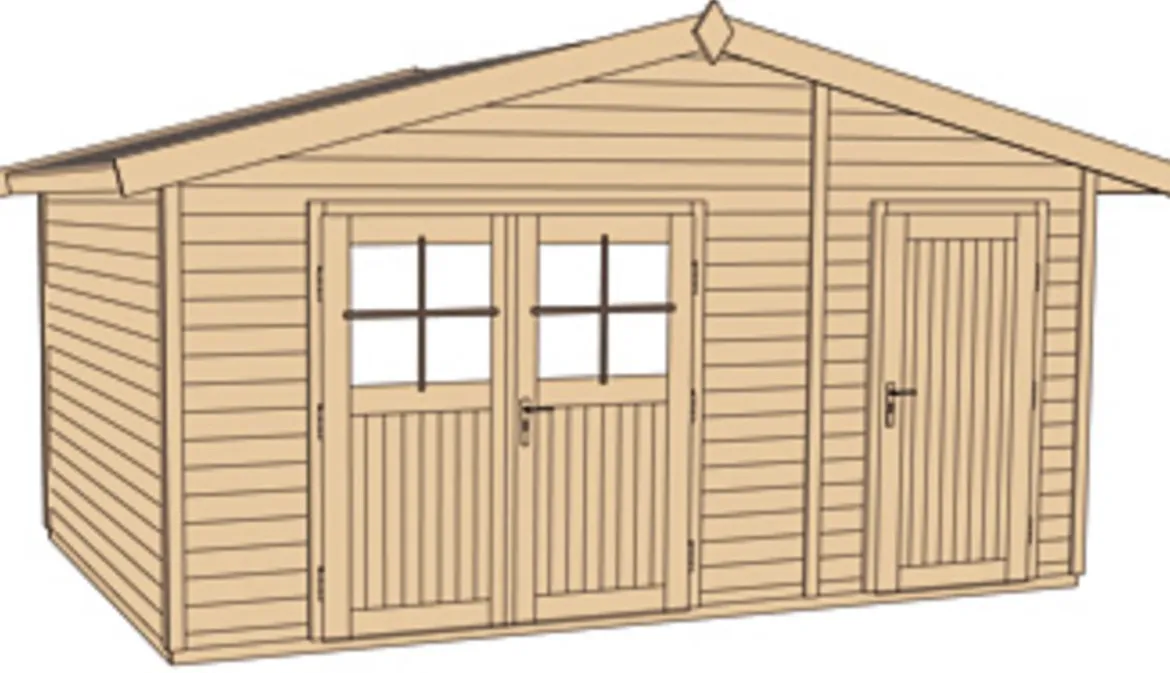 Weka Gartenhaus 261