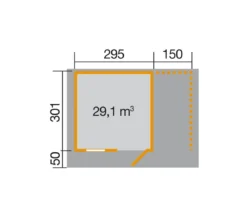 Weka Gartenhaus 170 A