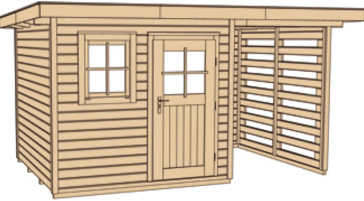 Weka Gartenhaus 170 A