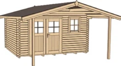 Weka Gartenhaus 136 A