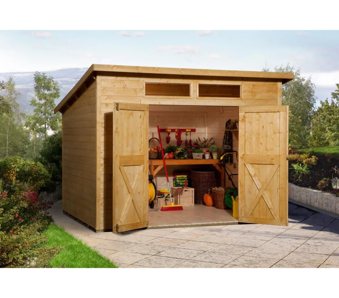 Weka Gartenhaus 325 A Gr.1, ca. B256/H236/T237 cm