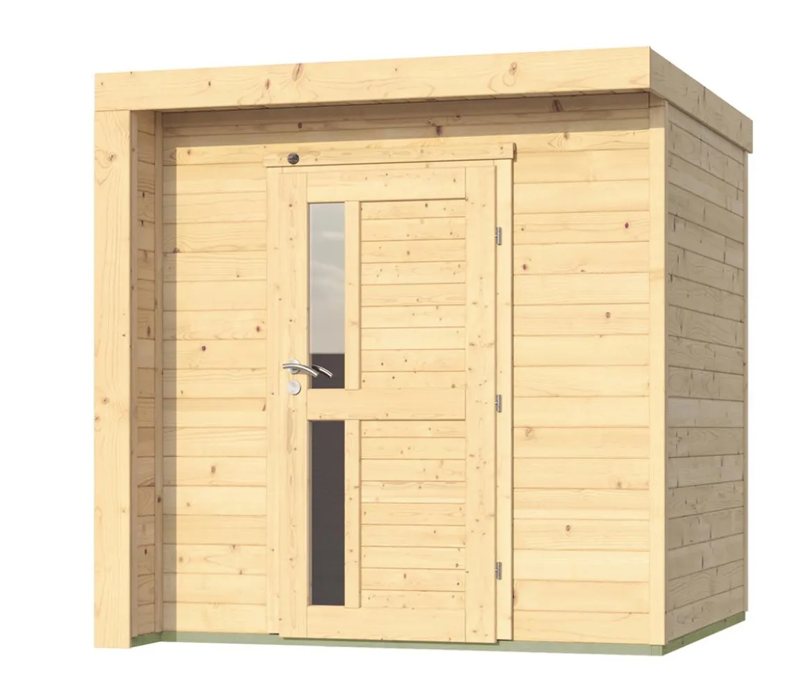 Weka Gartenhaus 262 C, ca. B214/H218/T215 cm