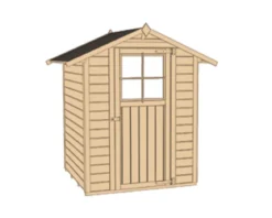 Weka Gartenhaus 317 Gr.1, ca. B191/H208/T152 cm