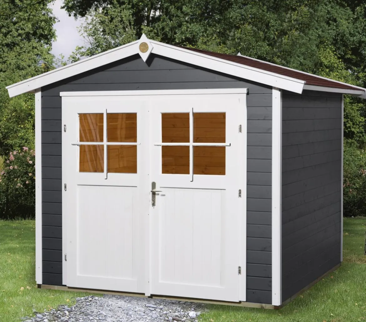 Weka Gartenhaus 224 Gr. 1, ca. B260/H238/T233 cm