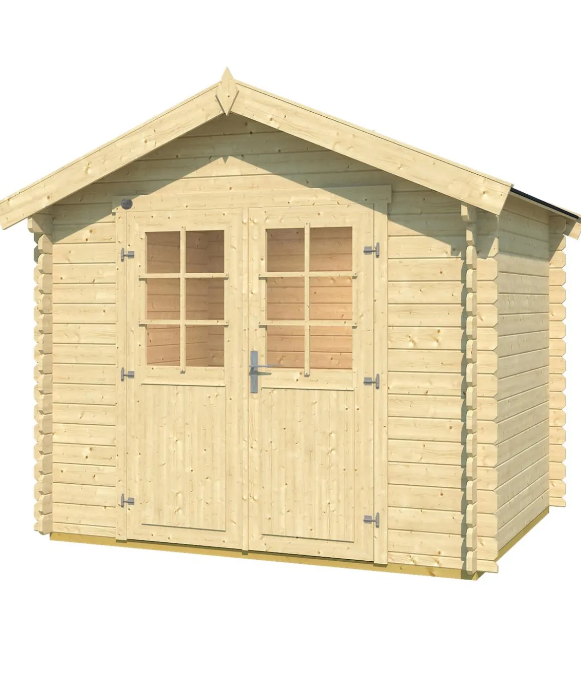Weka Gartenhaus 209 Gr. 2, ca. B288/H254/T284 cm