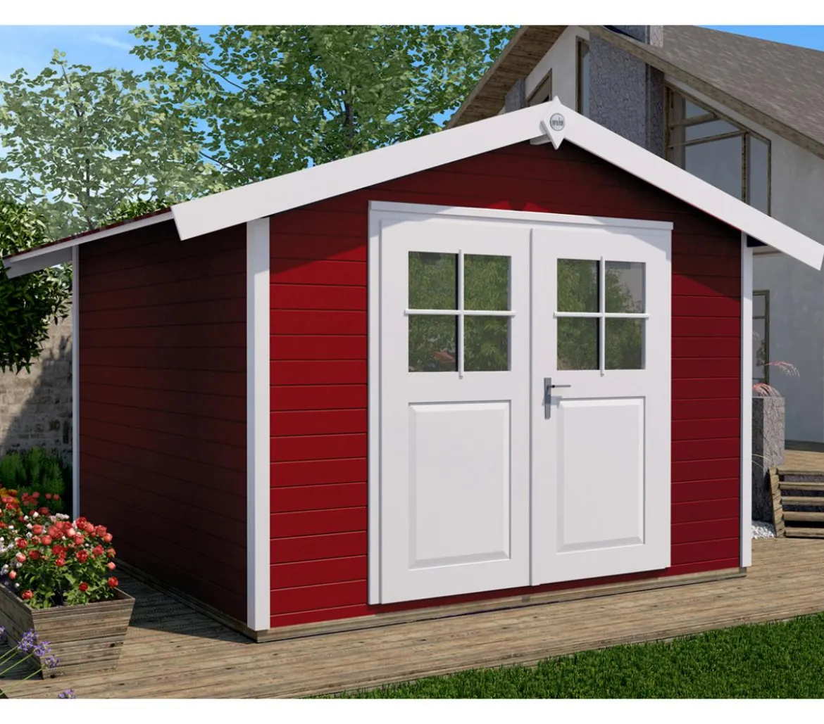 Weka Gartenhaus 122 Gr. 5, ca. B380/H253/T324 cm