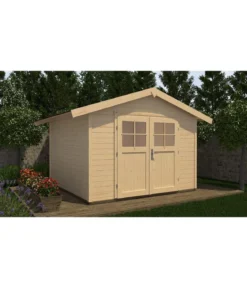 Weka Gartenhaus 122 Gr. 5, ca. B380/H253/T324 cm