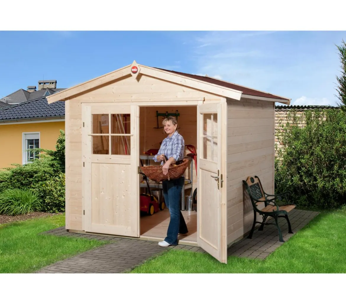 Weka Gartenhaus 224 Gr. 3, ca. B280/H238/T263 cm