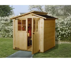 Weka Gartenhaus 323 Gr.1, ca. B225/H221/T171 cm