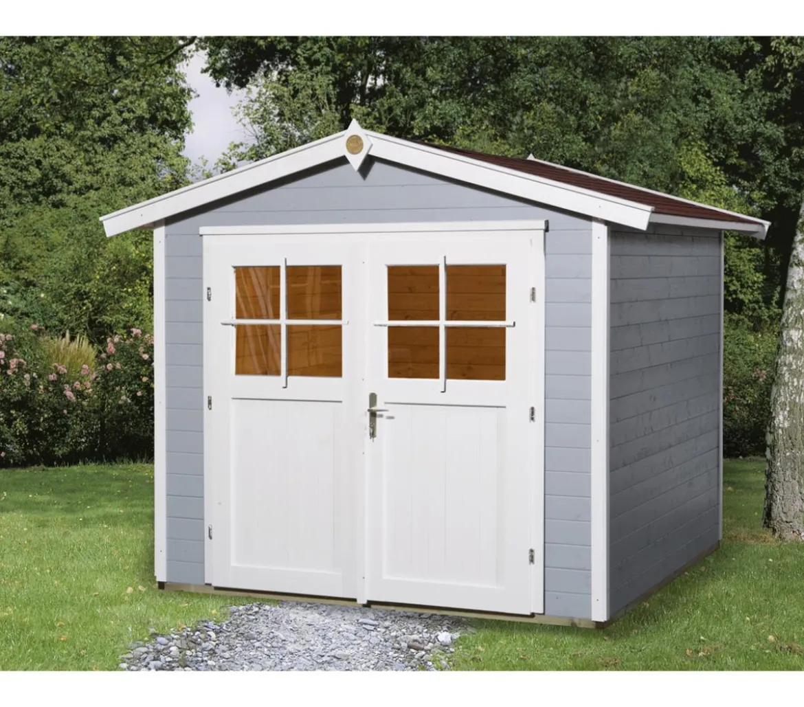 Weka Gartenhaus 224 Gr. 3, ca. B280/H238/T263 cm