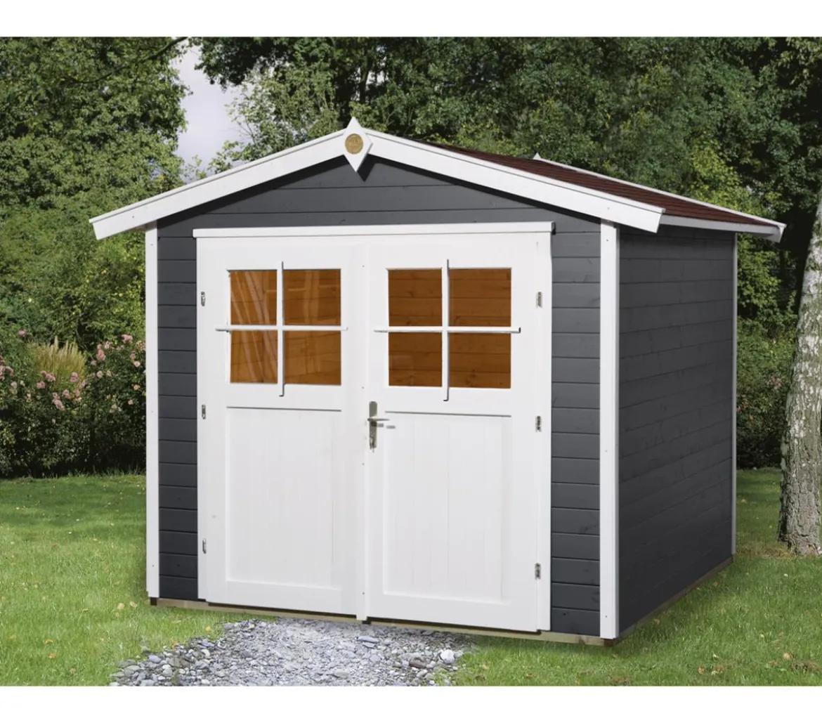 Weka Gartenhaus 224 Gr. 3, ca. B280/H238/T263 cm