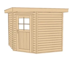 Weka Gartenhaus 229 Gr. 2, ca. B270/H217/T270 cm