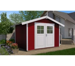 Weka Gartenhaus 122 Gr. 4, ca. B380/H253/T274 cm