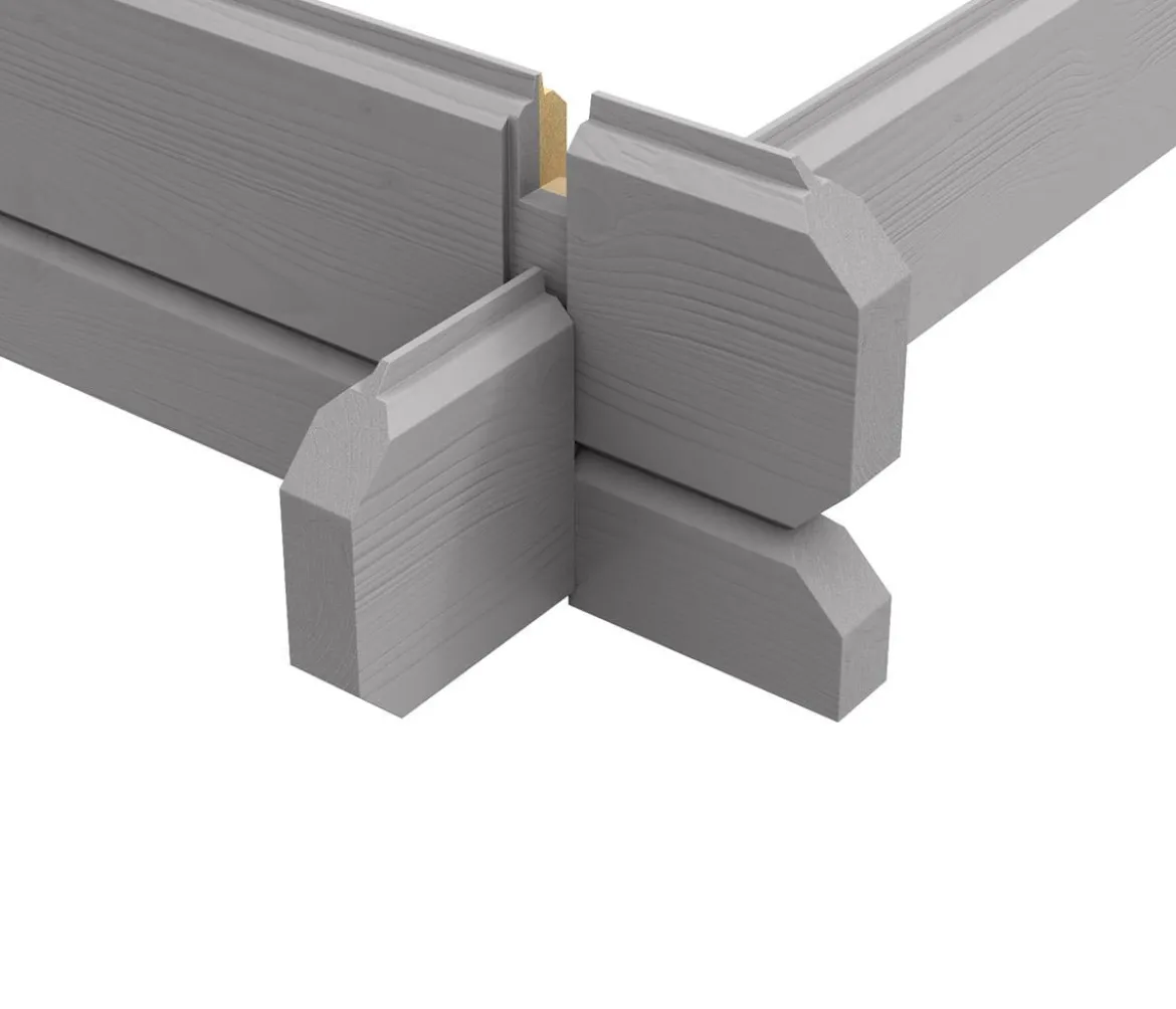 Weka Gartenhaus 253 Gr. 1, ca. B420/H270/T260 cm