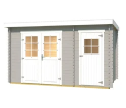 Weka Gartenhaus 254 Gr. 2, ca. B390/H222/T296 cm