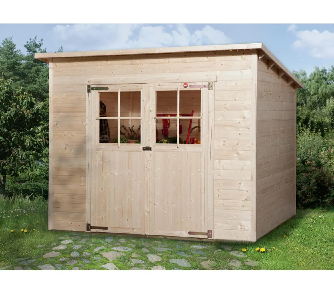 Weka Gartenhaus 325 Gr.3, ca. B256/H225/T243 cm