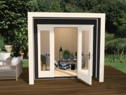 Weka Gartenhaus 263 Gr. 1, ca. B245/H227/T250 cm