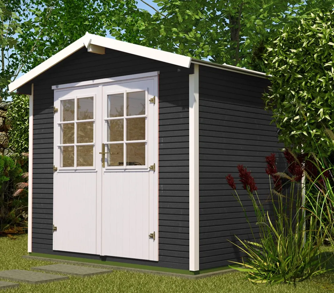 Weka Gartenhaus 218 Gr. 4, ca. B320/H253/T329 cm