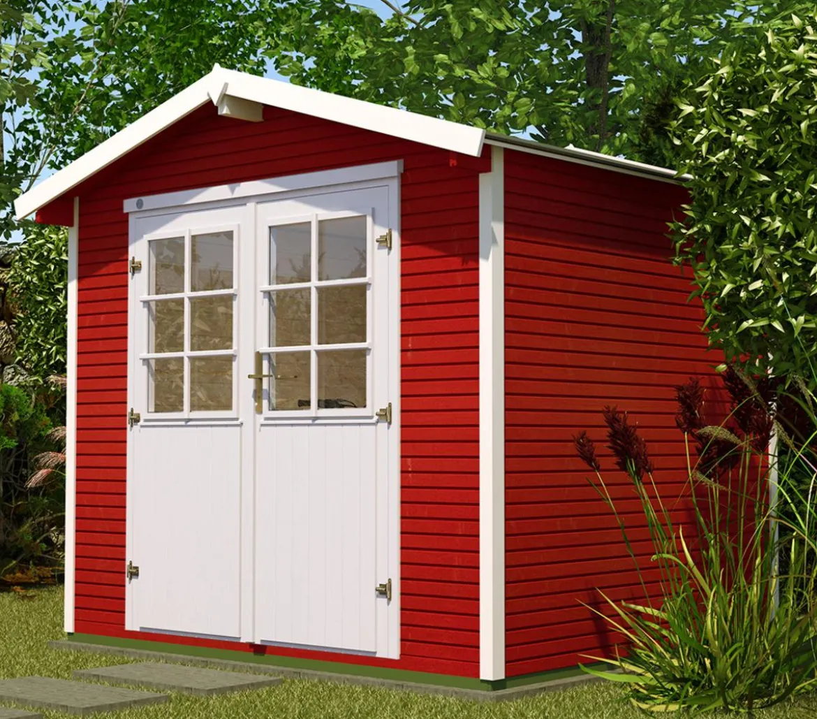 Weka Gartenhaus 218 Gr. 4, ca. B320/H253/T329 cm