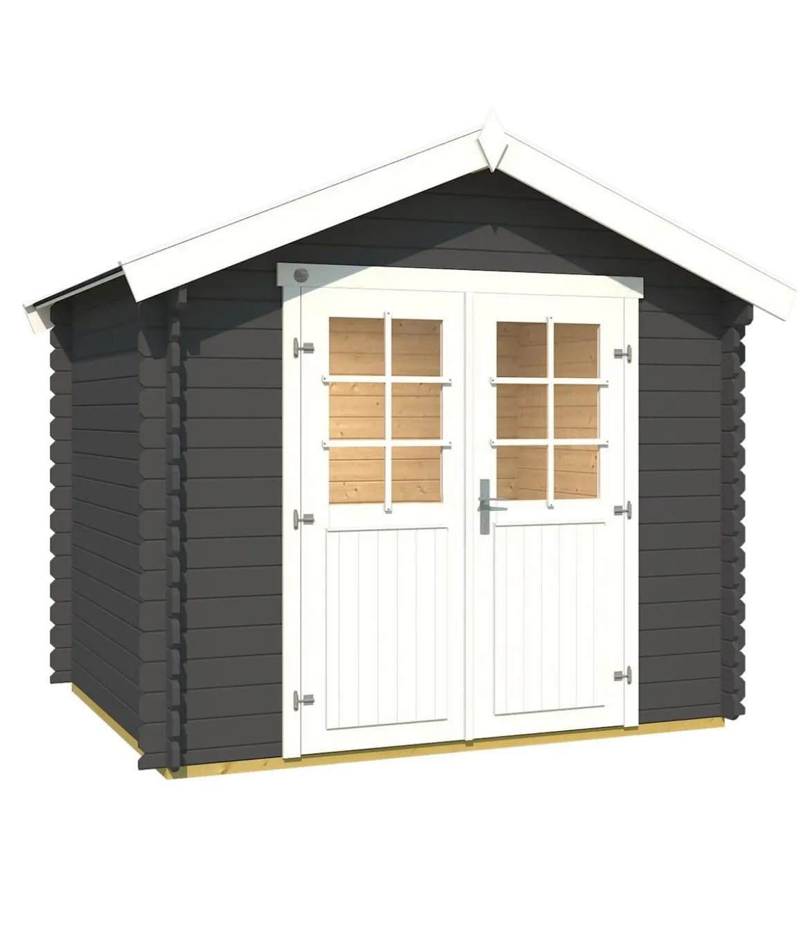 Weka Gartenhaus 209 Gr. 1,5, ca. B288/H254/T234 cm