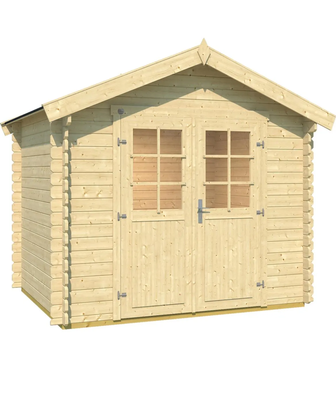 Weka Gartenhaus 209 Gr. 1,5, ca. B288/H254/T234 cm