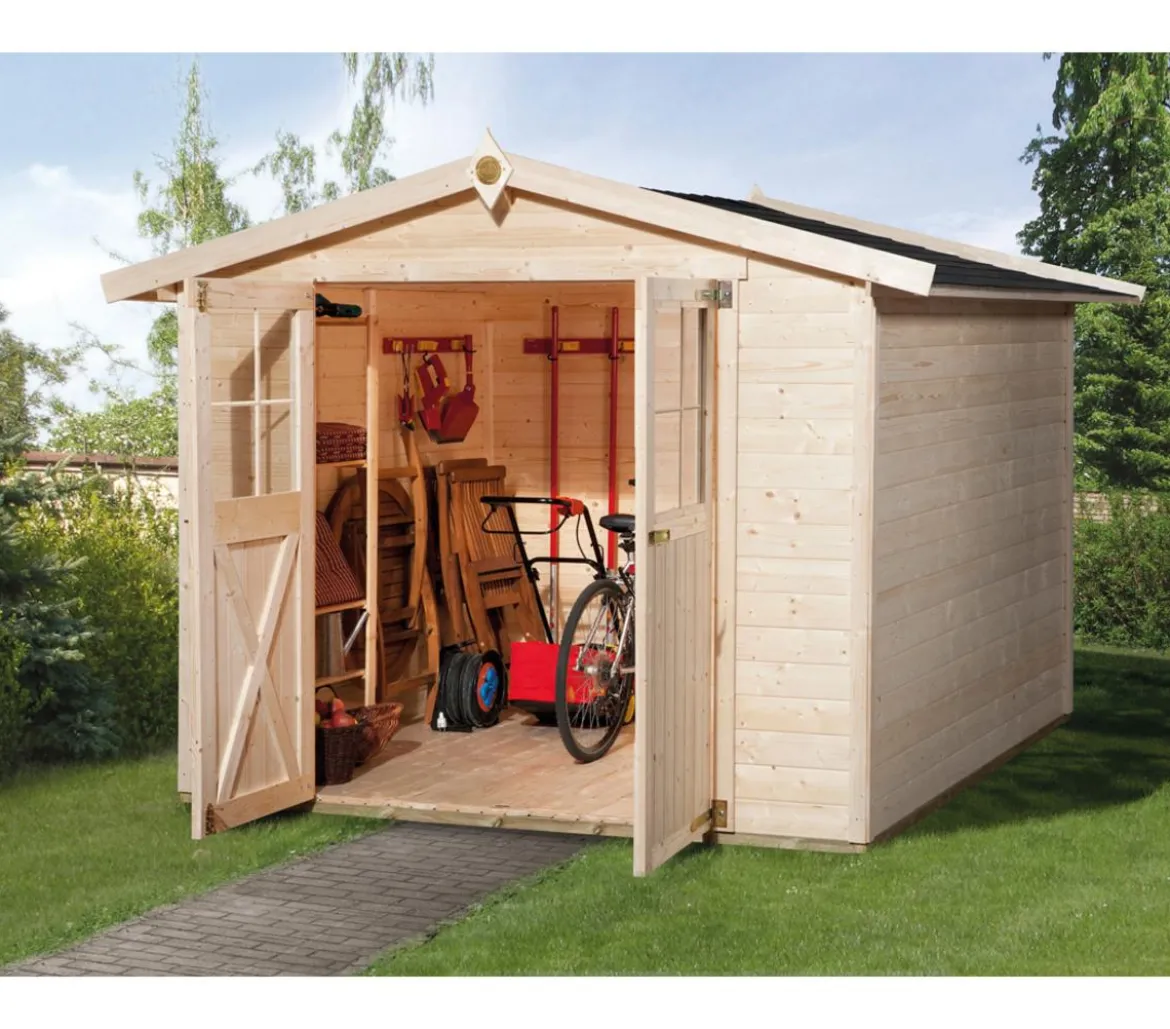 Weka Gartenhaus 316 Gr.3, ca. B290/H221/T217 cm