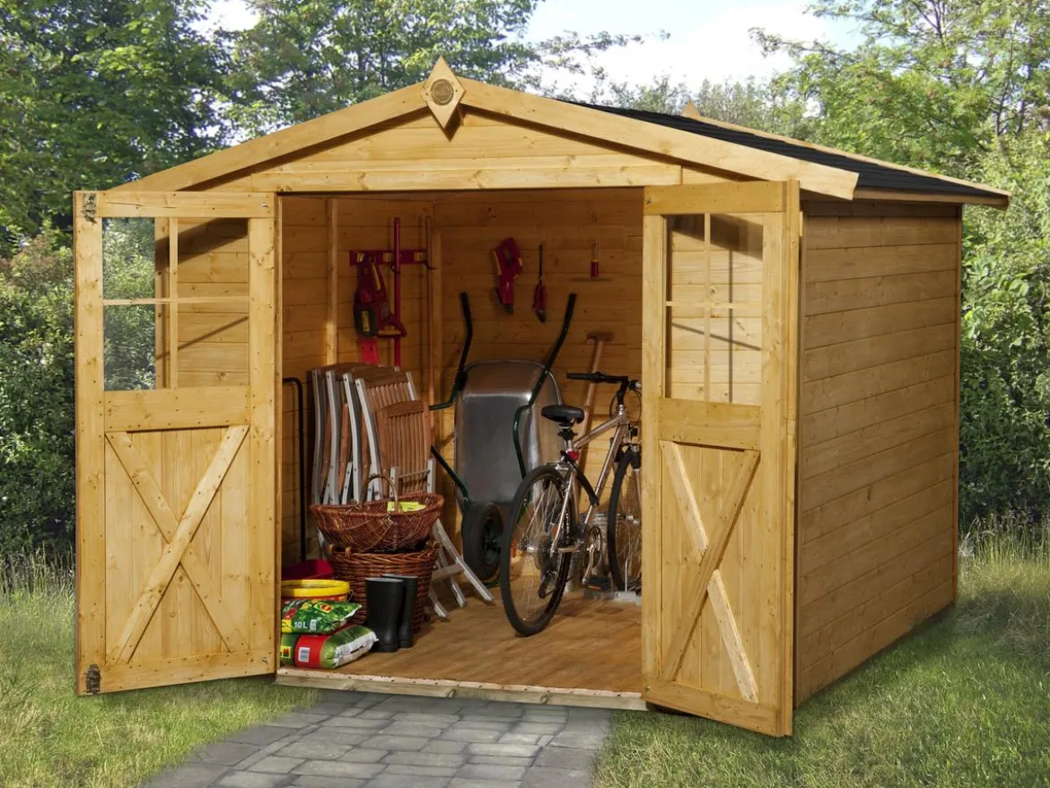 Weka Gartenhaus 316 Gr.3, ca. B290/H221/T217 cm