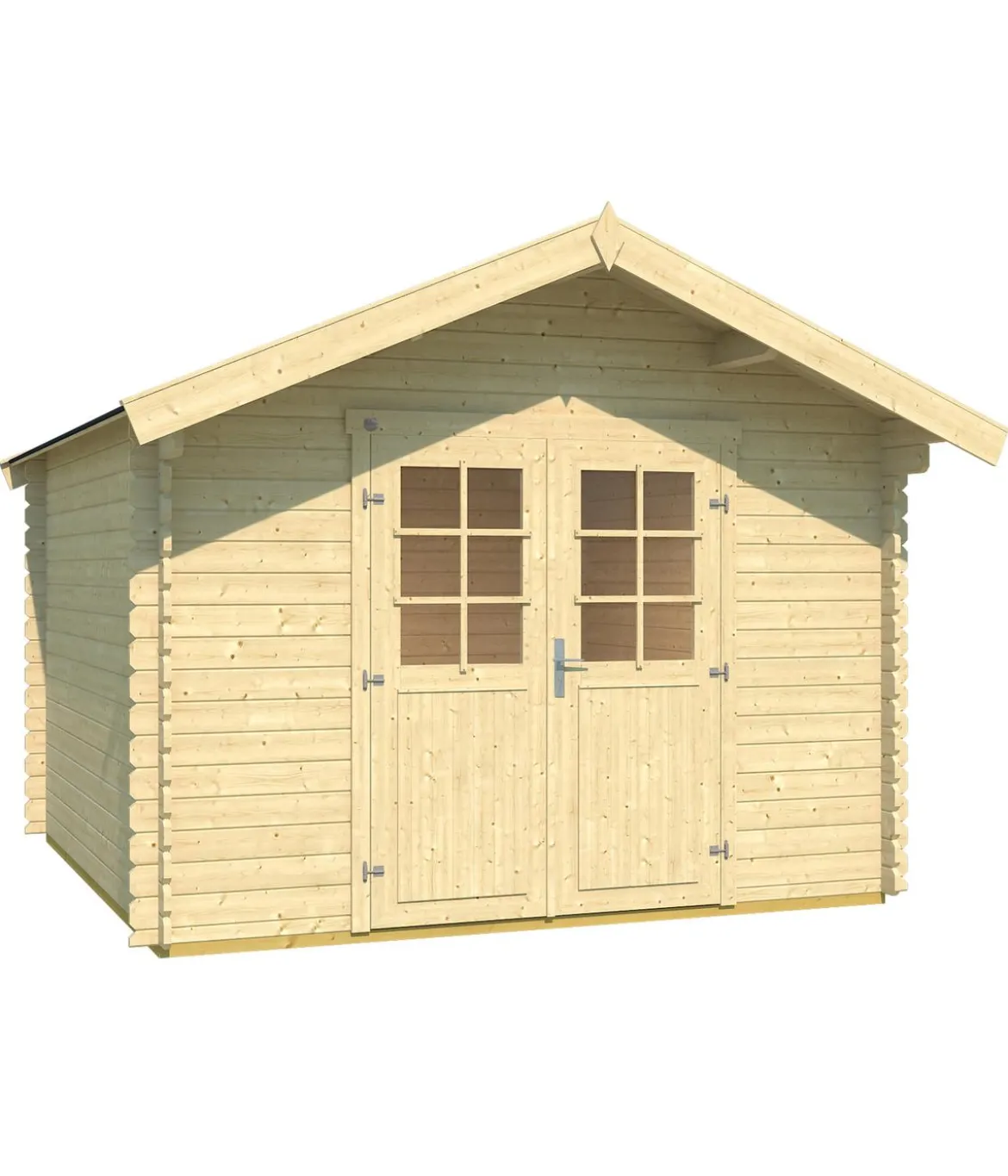Weka Gartenhaus 209 Gr. 3, ca. B333/H261/T360 cm