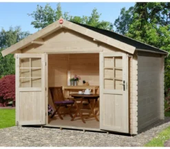 Weka Gartenhaus 209 Gr. 3, ca. B333/H261/T360 cm