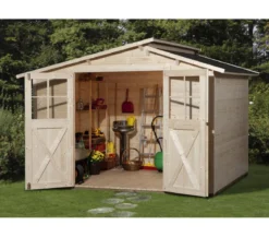 Weka Gartenhaus 323 Gr.3, ca. B330/H232/T217 cm
