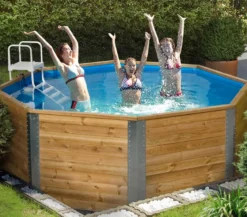Weka Massivholzpool 593, Ø 325 x 116 cm
