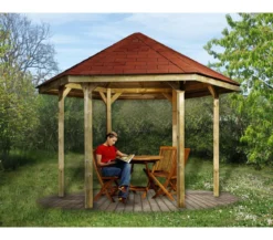 Weka Pavillon 656 inkl. Dachschindeln