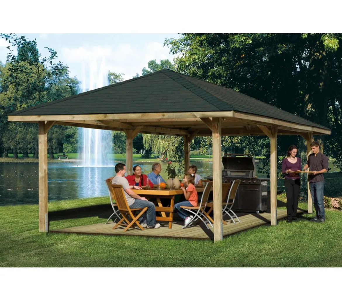 Weka Premium-Carport 651 Gr. 3, ca. B778/H316/T433 cm